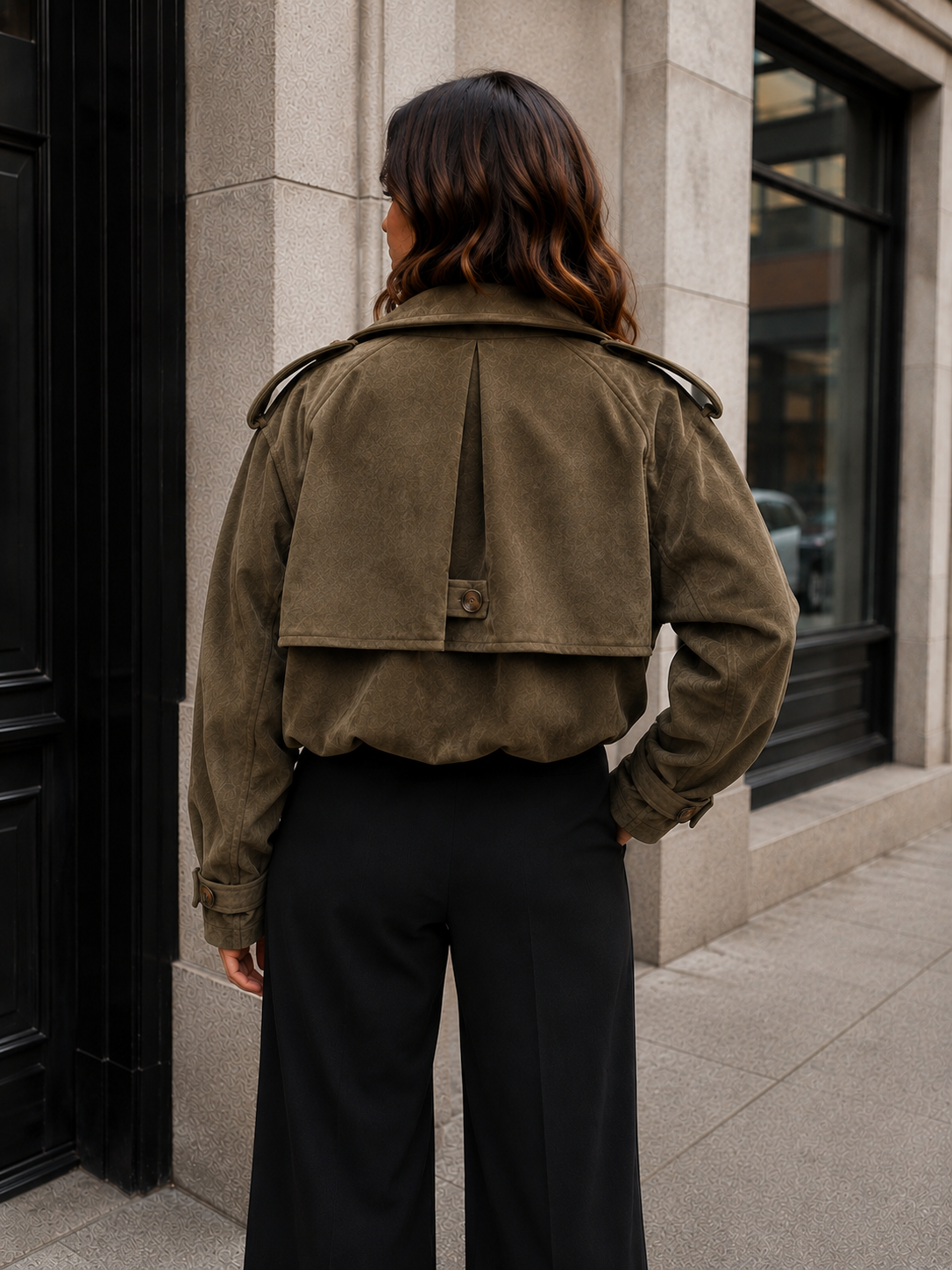 Trench court en suède ORIGINALITÉS