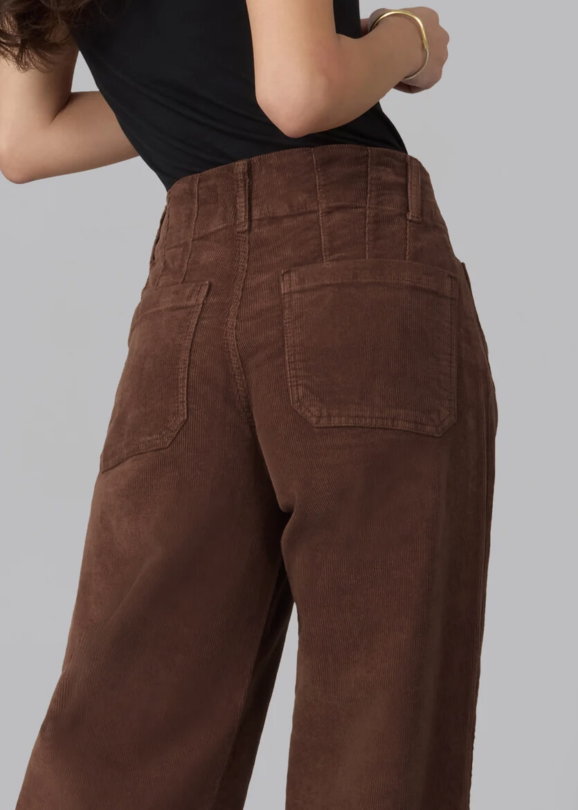 Pantalon corduroy LOLA DENIM WIDE LEG