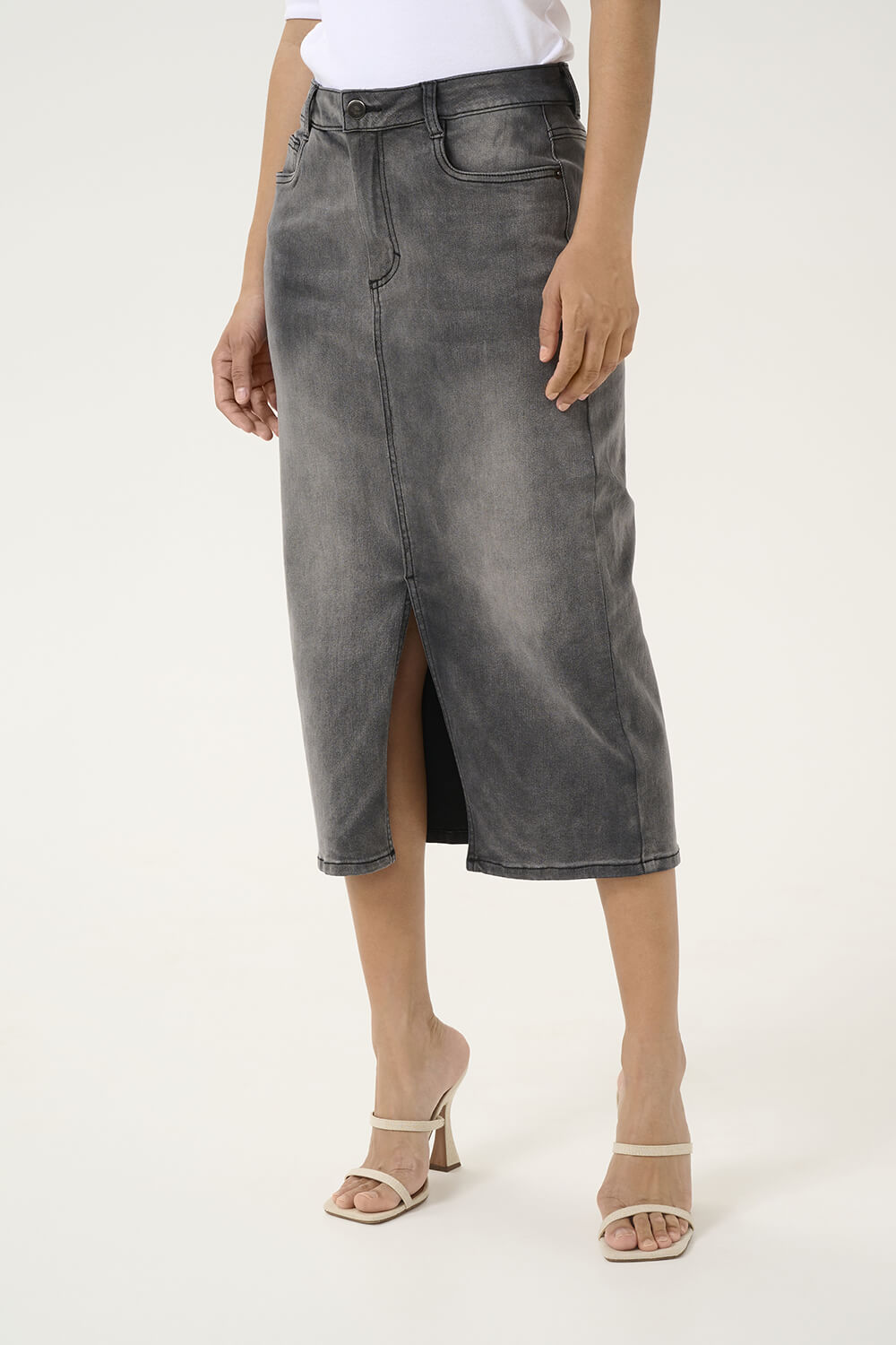 Jupe en denim KAFFE