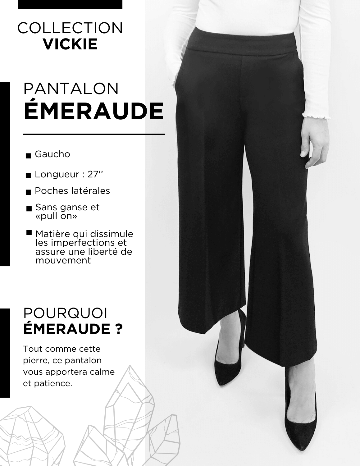Pantalon gaucho COLLECTION VICKIE