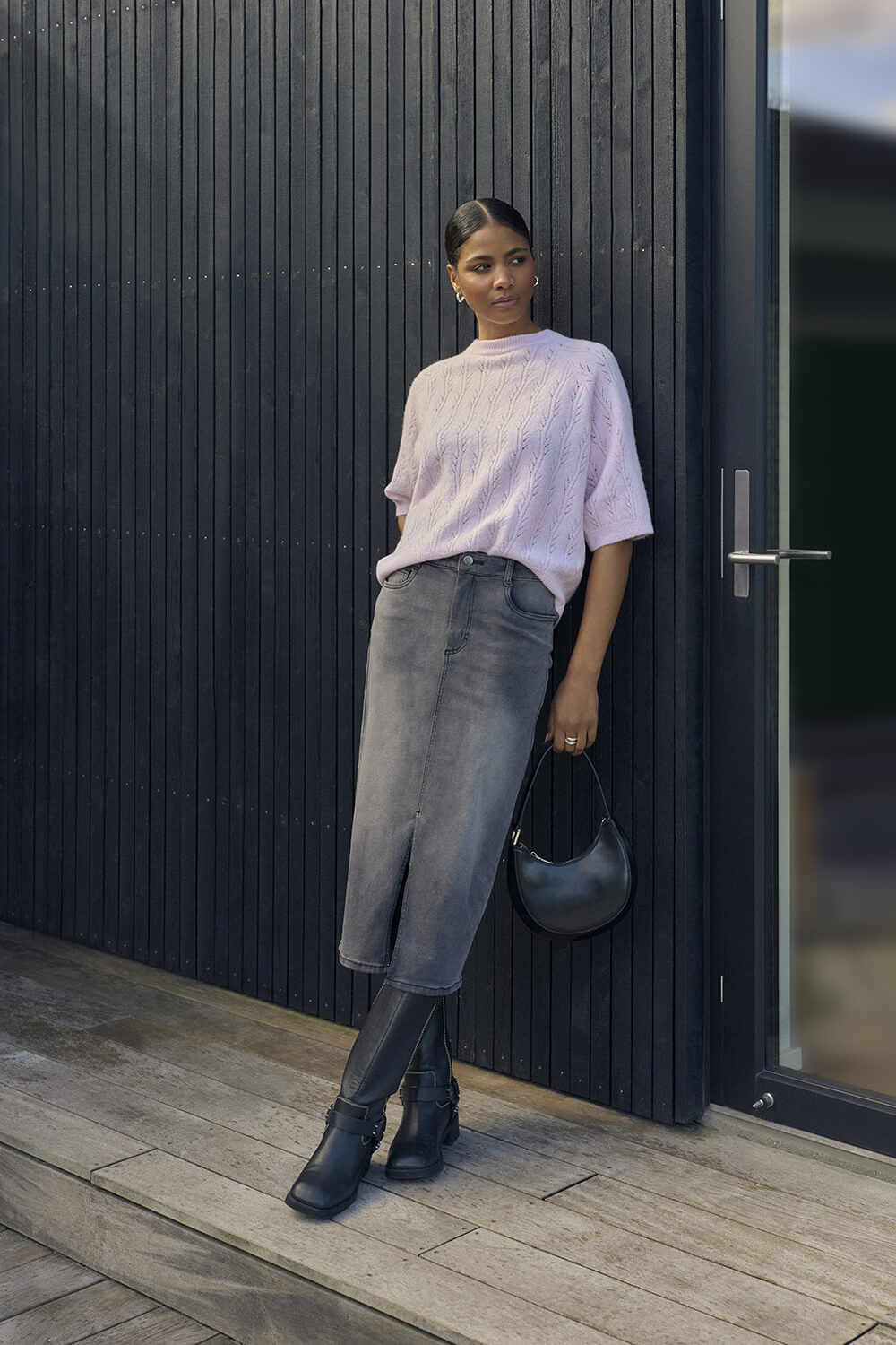 Jupe en denim KAFFE