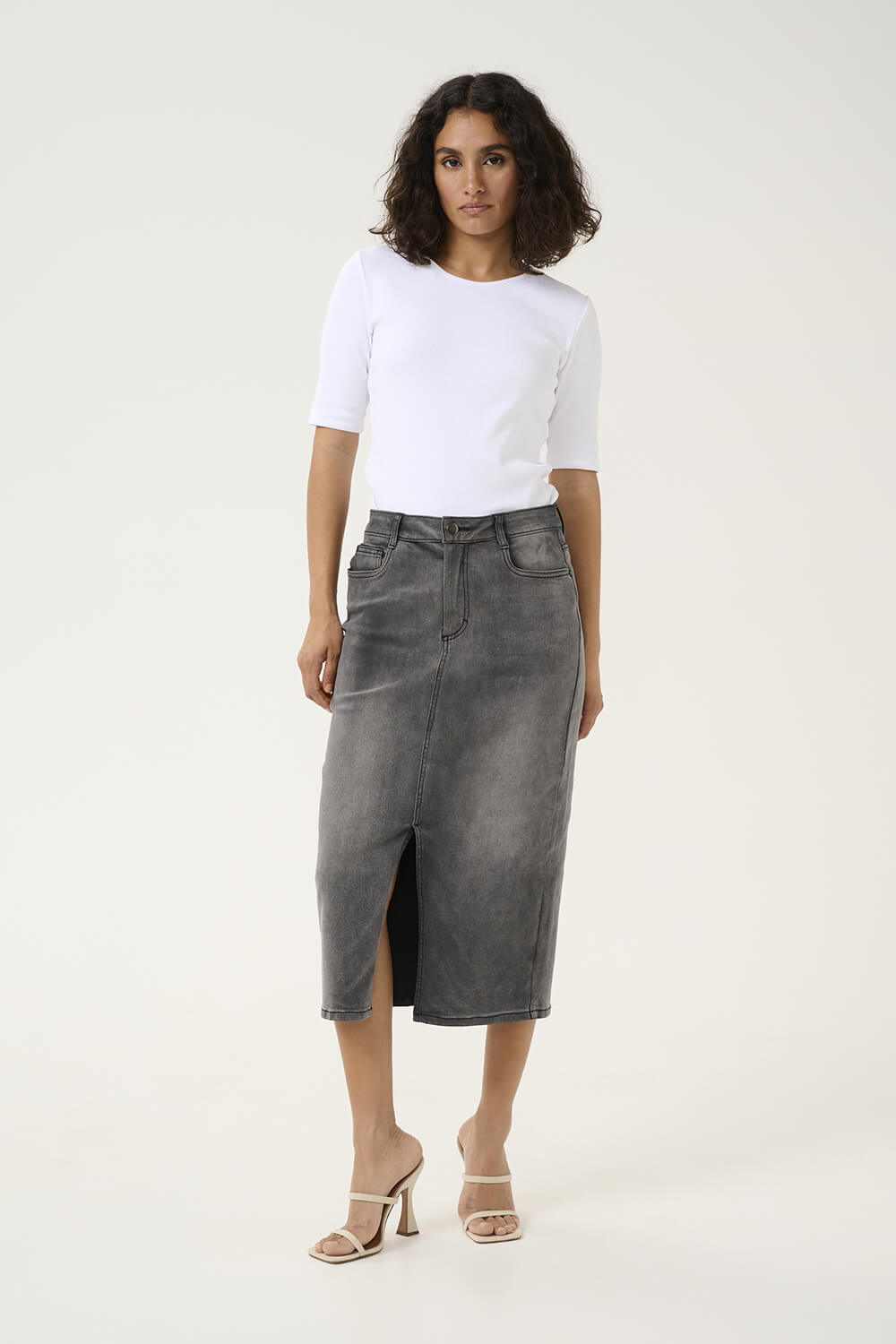 Jupe en denim KAFFE