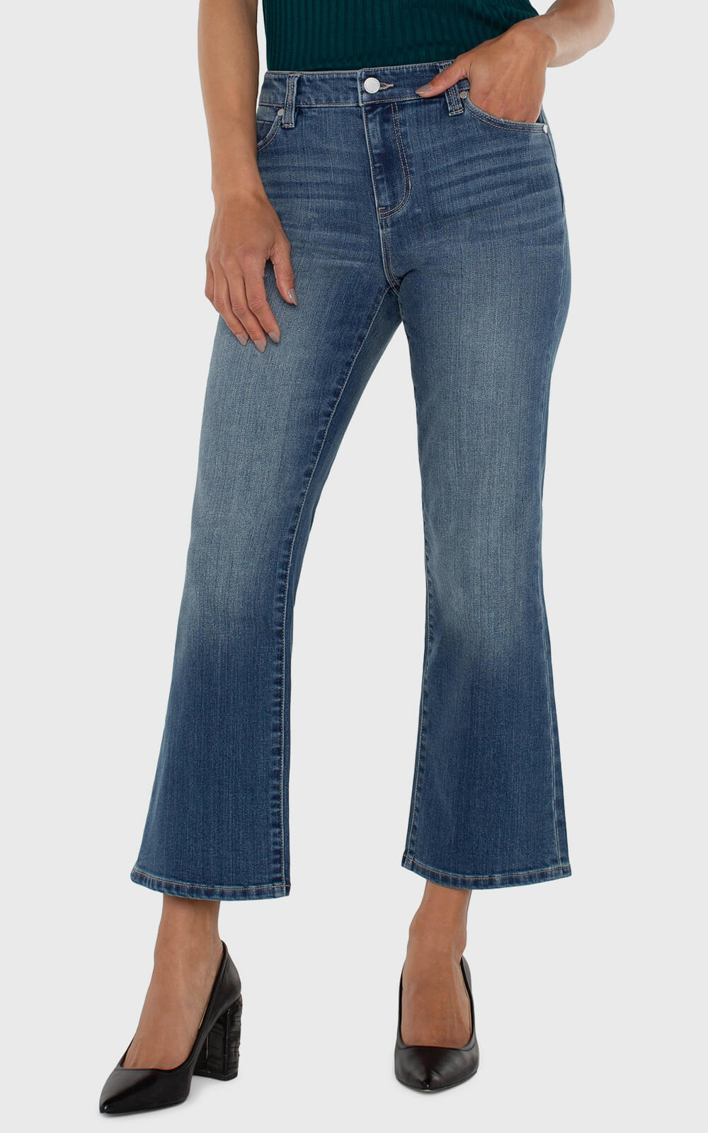 Jeans LIVERPOOL HANNAH CROP FLARE