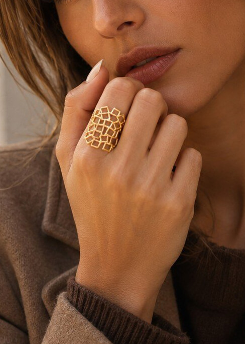 Bague en acier inoxydable