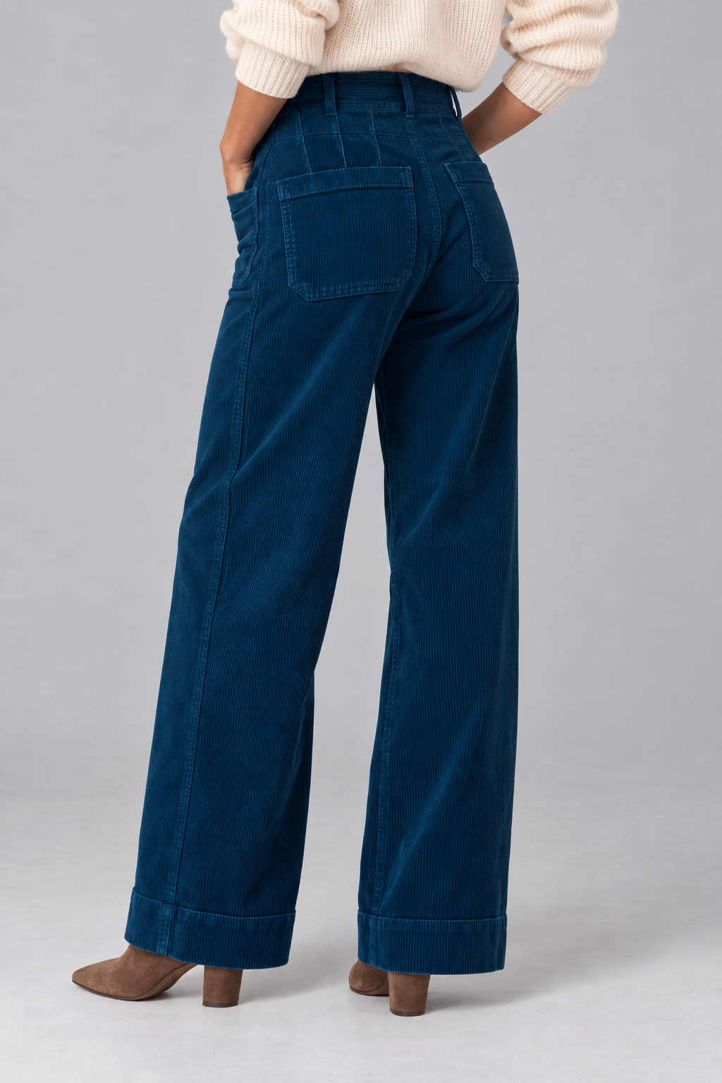 Pantalon corduroy LOLA DENIM WIDE LEG