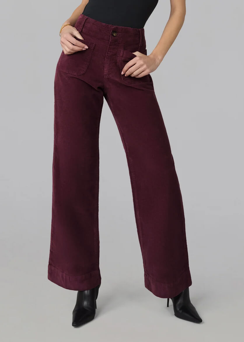 Pantalon corduroy LOLA DENIM WIDE LEG