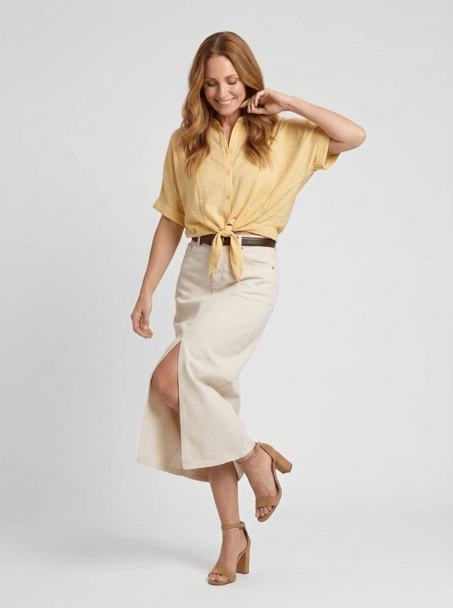 Jupe LOLA DENIM MAXI