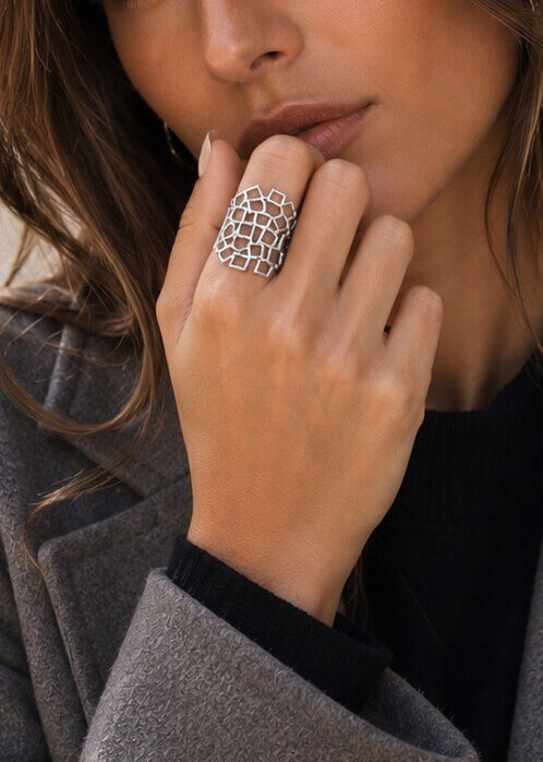 Bague en acier inoxydable