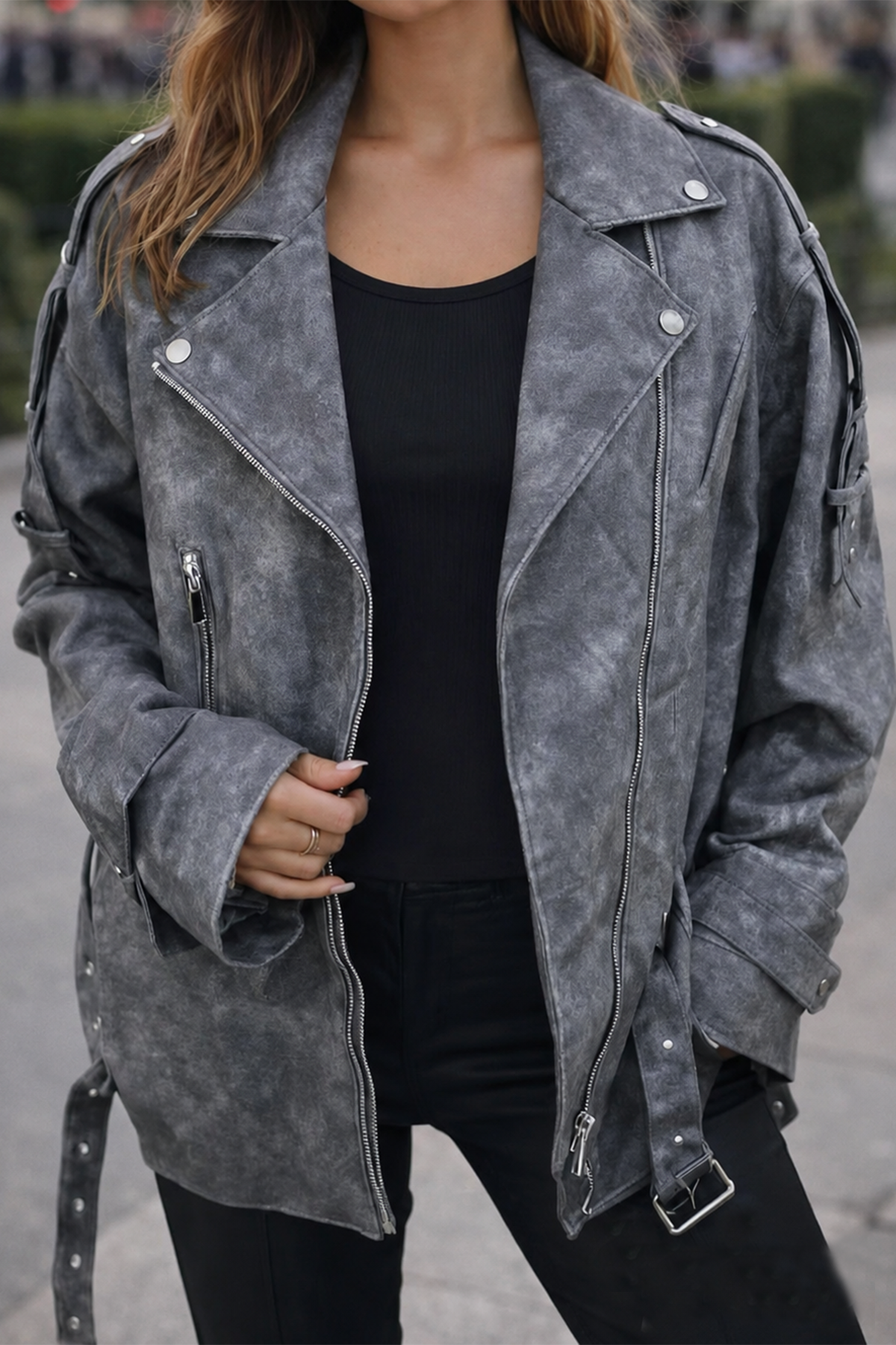 Manteau en similicuir ORIGINALITÉS