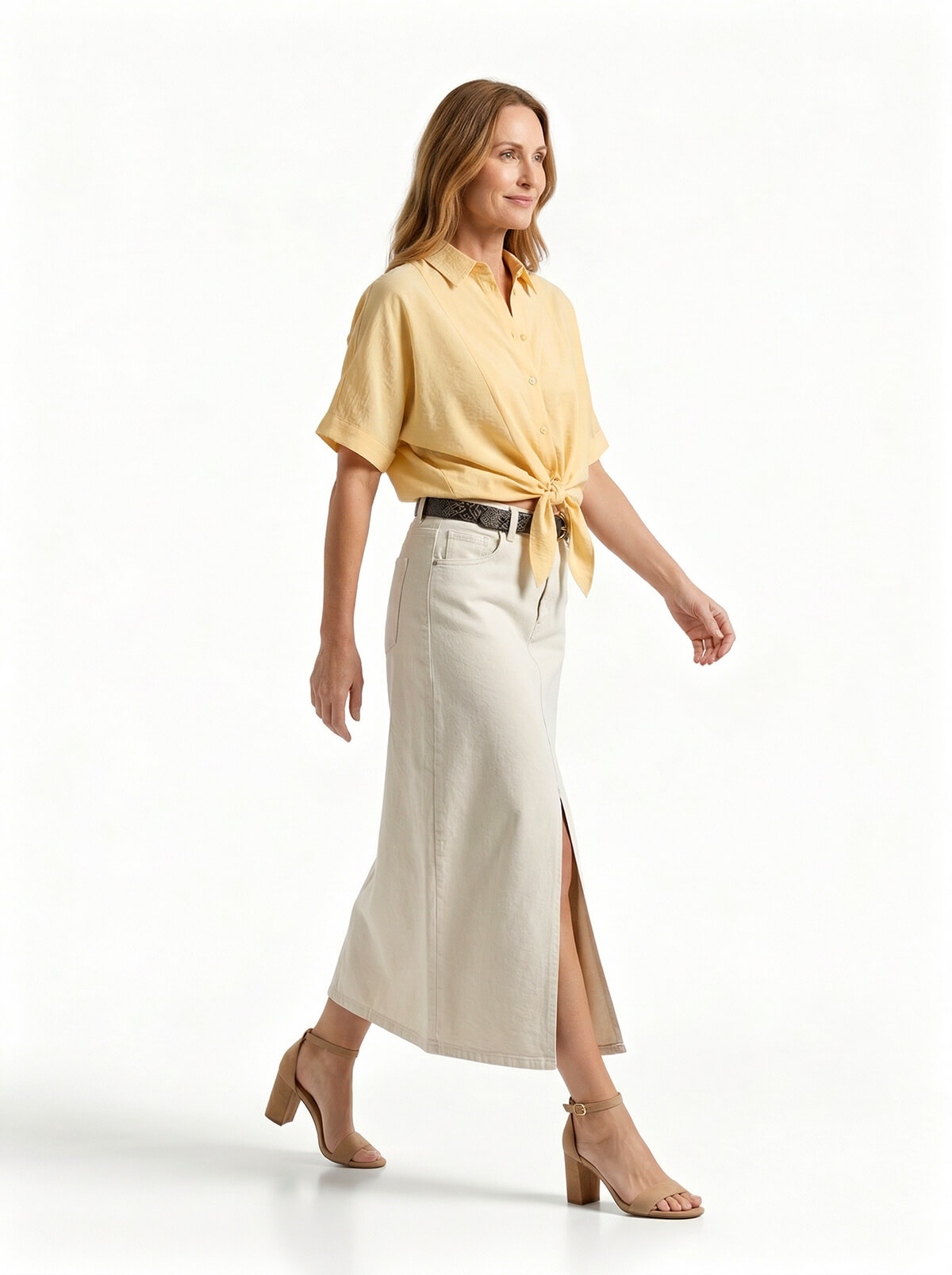 Jupe LOLA DENIM MAXI
