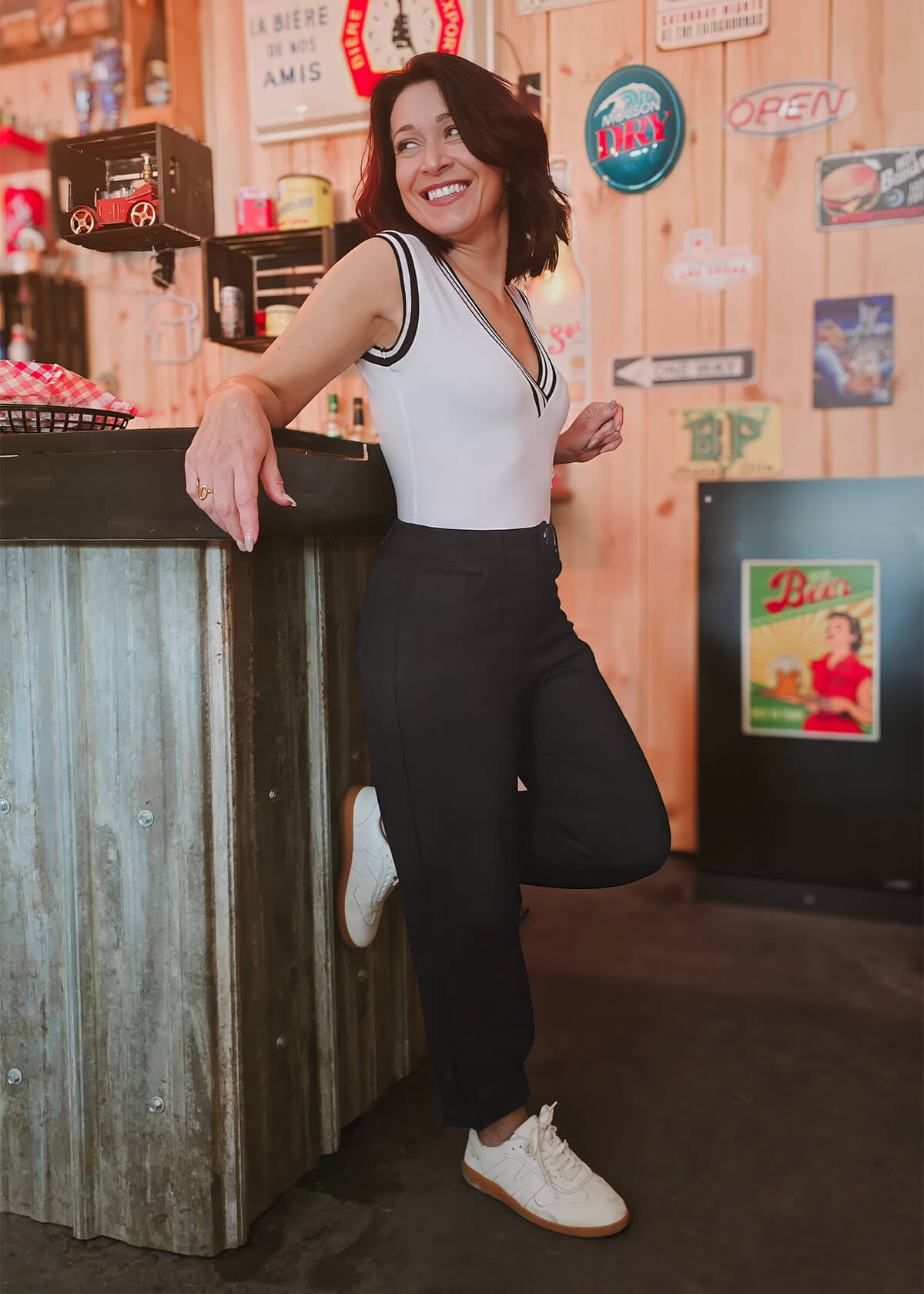 Pantalon barrel COLLECTION VICKIE