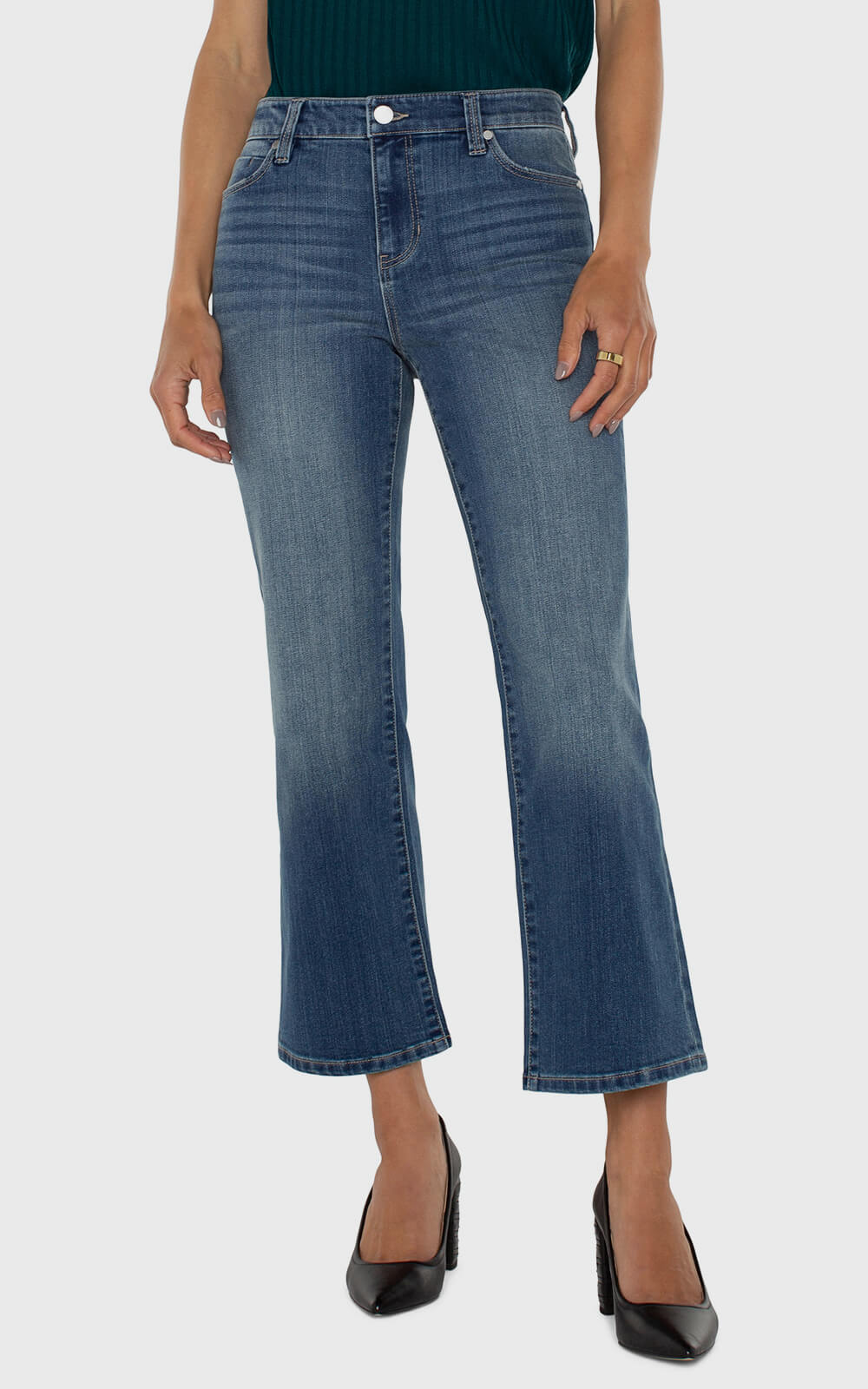 Jeans LIVERPOOL HANNAH CROP FLARE
