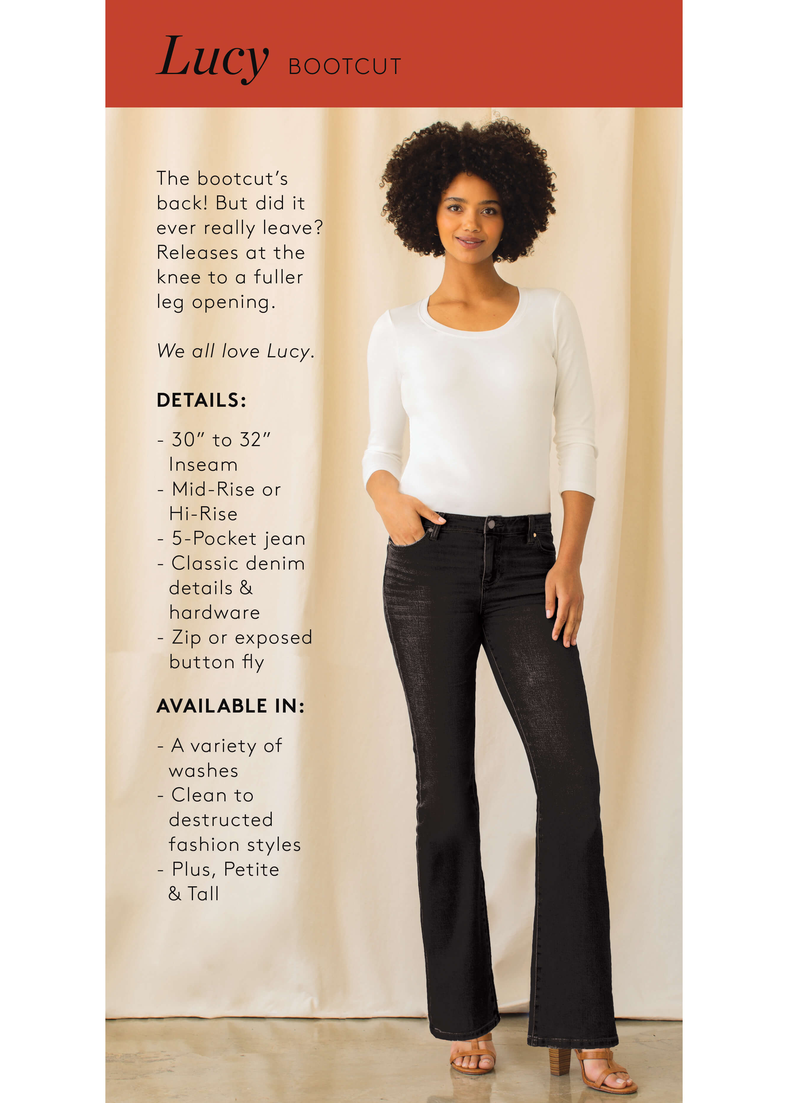 Jeans LIVERPOOL LUCY BOOTCUT