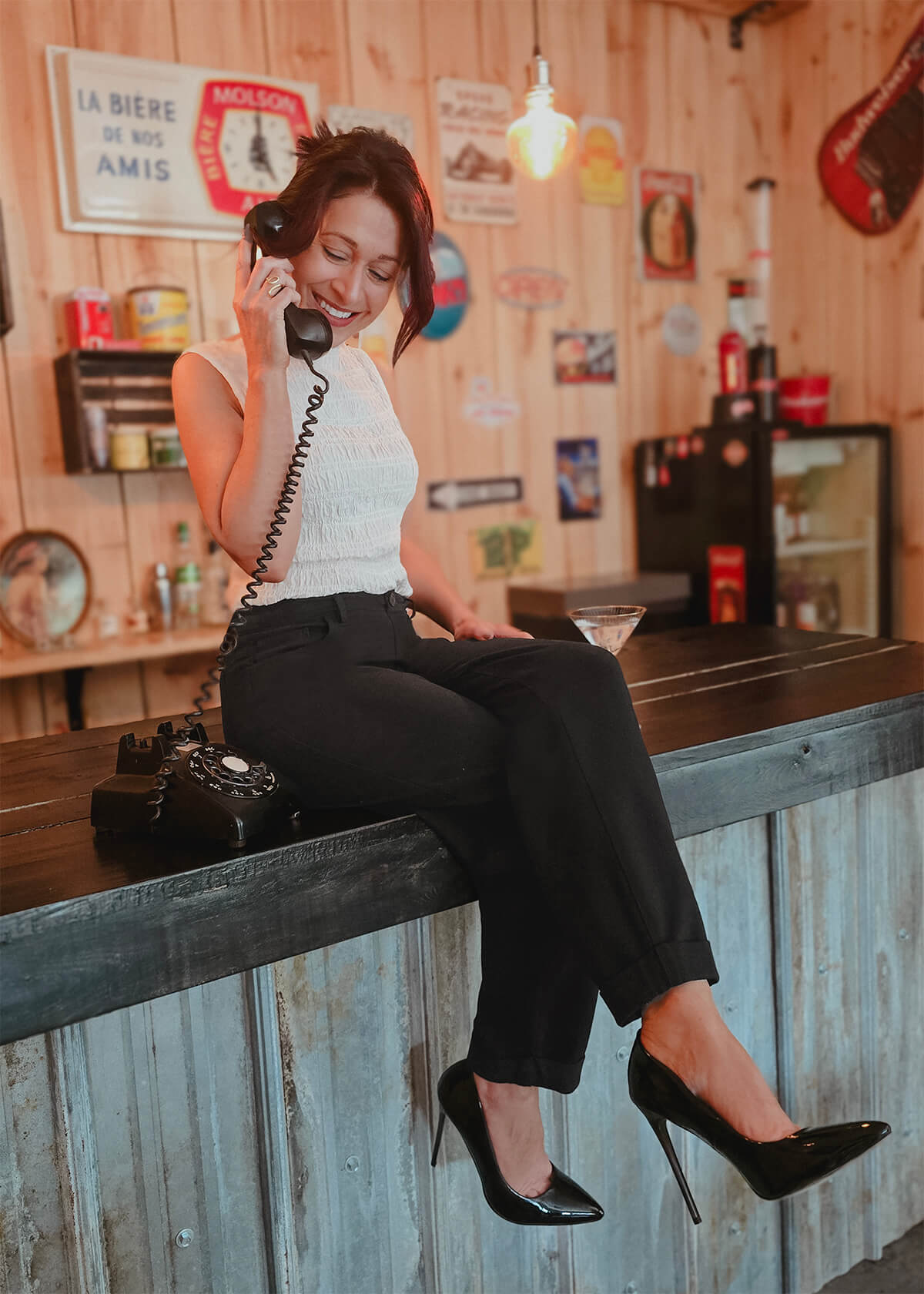 Pantalon barrel COLLECTION VICKIE