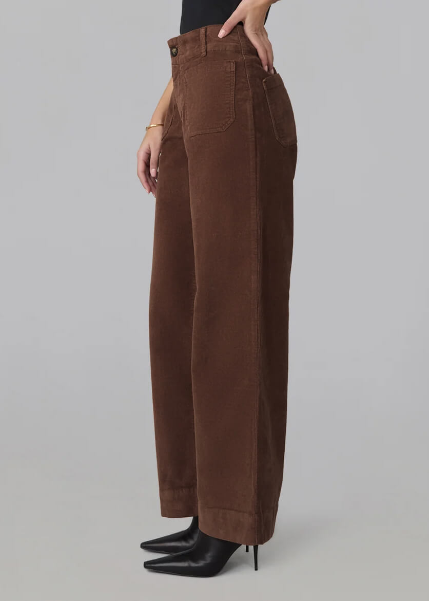 Pantalon corduroy LOLA DENIM WIDE LEG