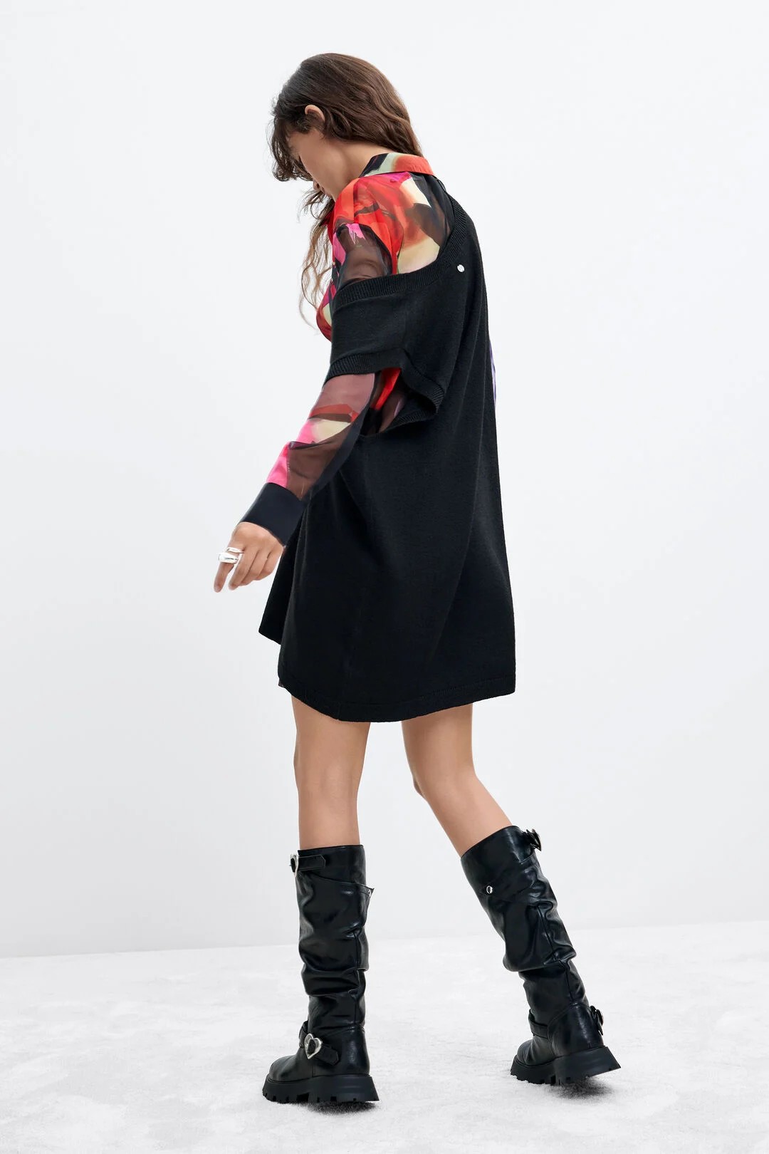 Robe chemise combinée DESIGUAL MAMEN