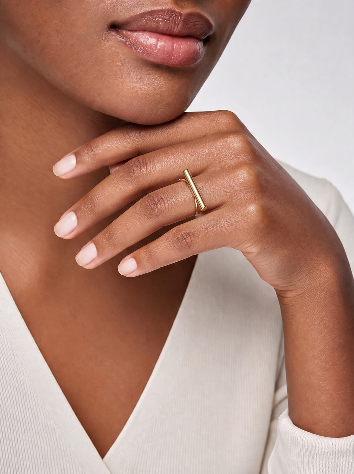 Bague en acier inoxydable