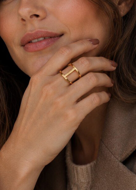Bague en acier inoxydable