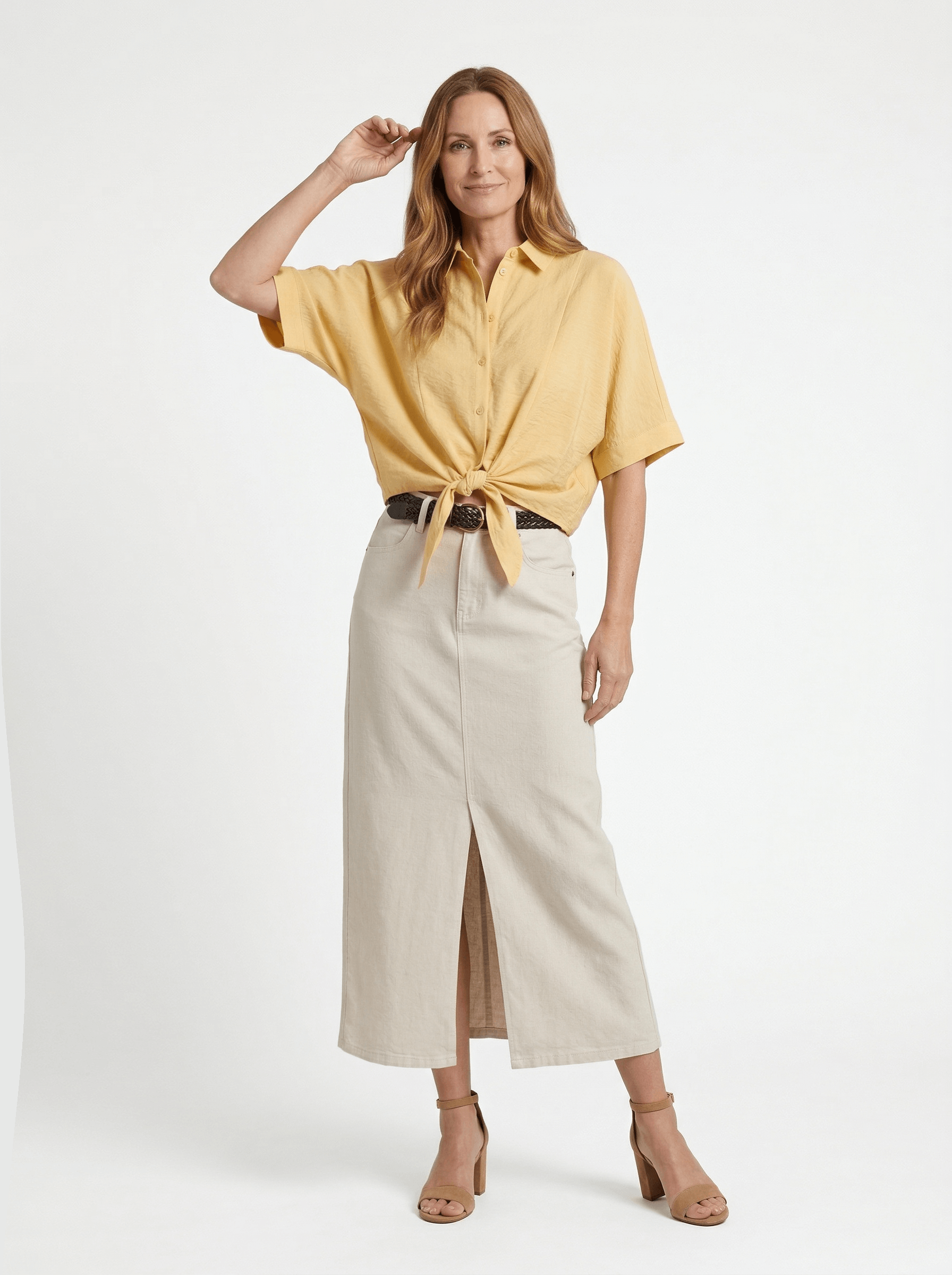 Jupe LOLA DENIM MAXI
